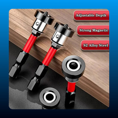 Magnetic Collar Screwdriver Bits PH2 (5 Pack)