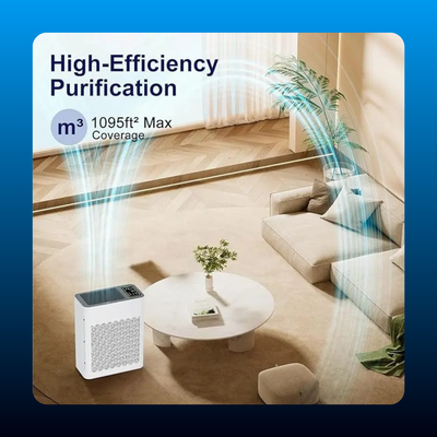 HEPA Air Purifier for Large Rooms