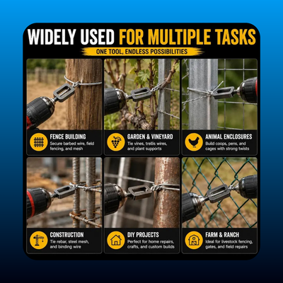 Heavy Duty Multifunctional Wire Twister