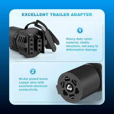 7 Pin to 4 Pin Trailer Adapter