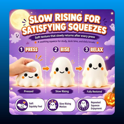 Slow Rising Ghost Squishy Toy