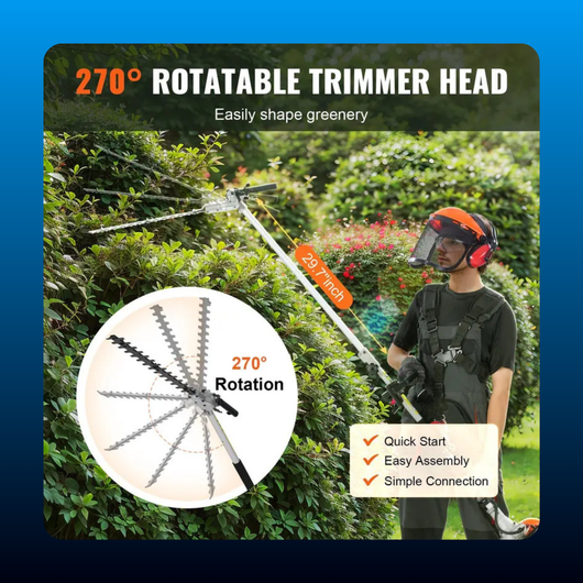 Gas Hedge Trimmer Multi Tool Kit