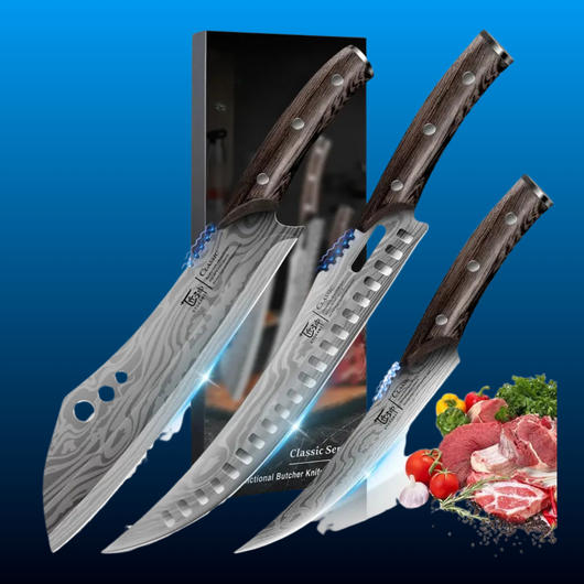 Forged Butcher Knife Set (3 Piece)