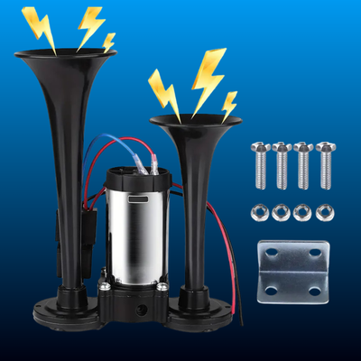 12V 130DB Air Horn Dual Horn