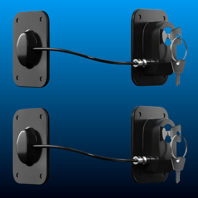 Chain-Linked Key Lock
