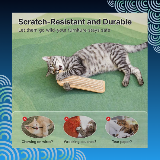 Catnip-Filled Pillow Cat Chew Toy