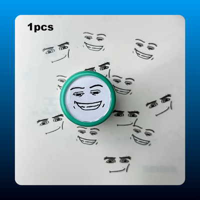 Funny Emoji Pattern Stamp