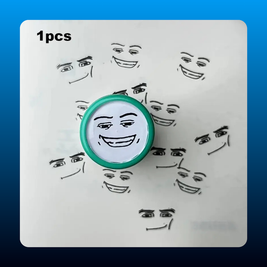 Funny Emoji Pattern Stamp