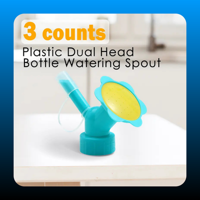 Double Head Bottle Cap Sprinkler (3 Pack)