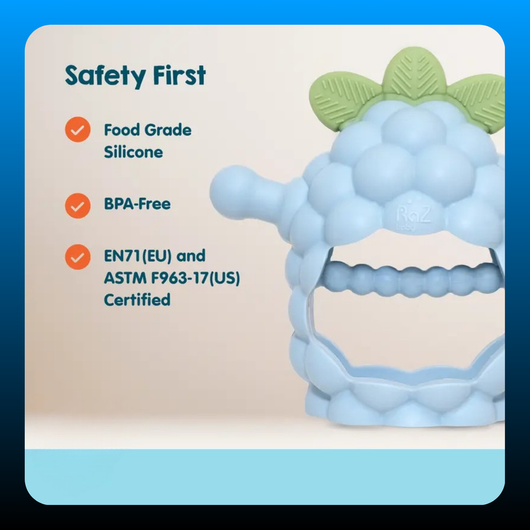 Grip Silicone Teether Toy for Babies