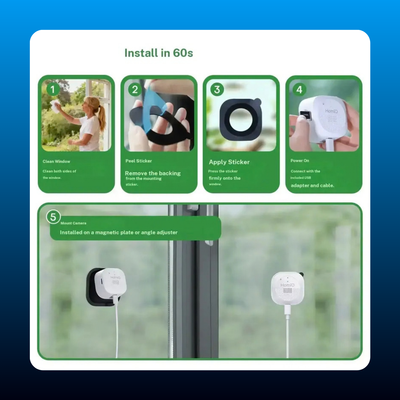 WiFi Window Security Camera