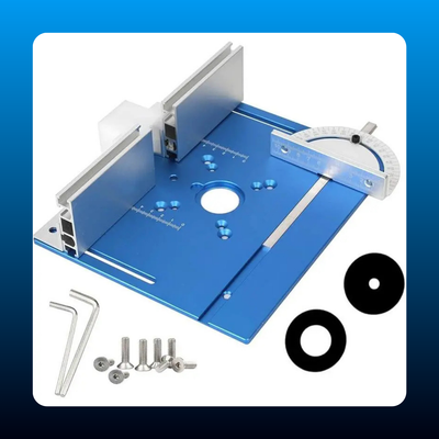 Dual Function Router Table with Fence And Miter Gauge - No Battery Required