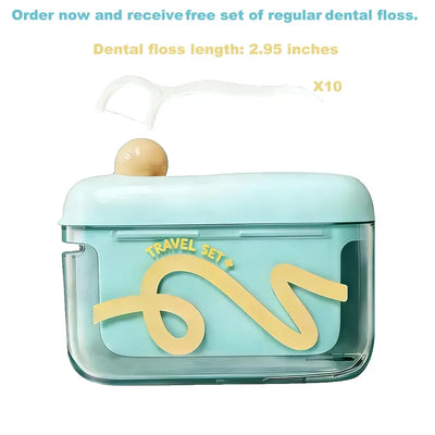 Travel-Sized Dental Floss Storage Case