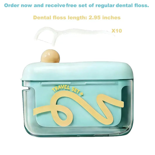 Travel-Sized Dental Floss Storage Case