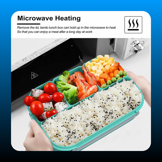 3-in-1 Kids Bento Lunch Box