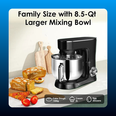 8.5 Quart Tilt Head Stand Mixer