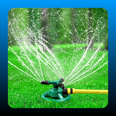360 Degree Rotation Lawn Sprinkler