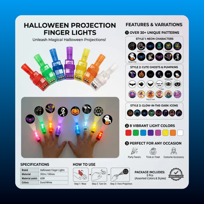 Glow Finger Light Toys for Kids