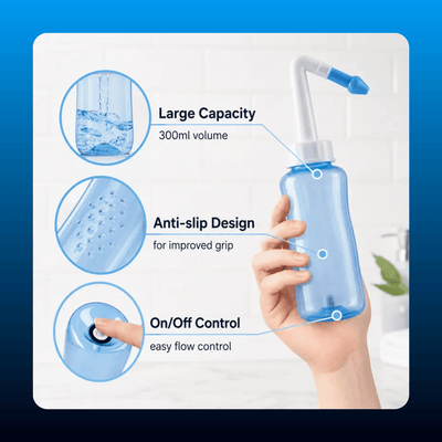 Manual Nasal Rinse Bottle Kit