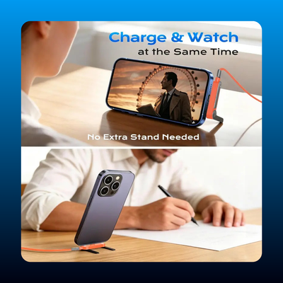 Invisible Stand Fast Charging Cable