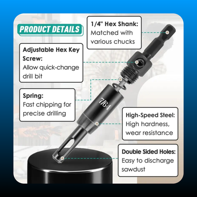 Self Centering Drill Bit Set