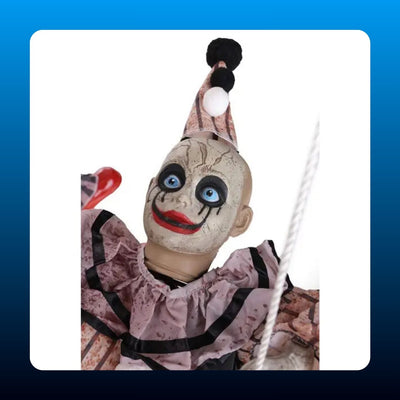 Animated Clown Carousel Prop
