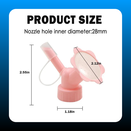 Double Head Bottle Cap Sprinkler (3 Pack)