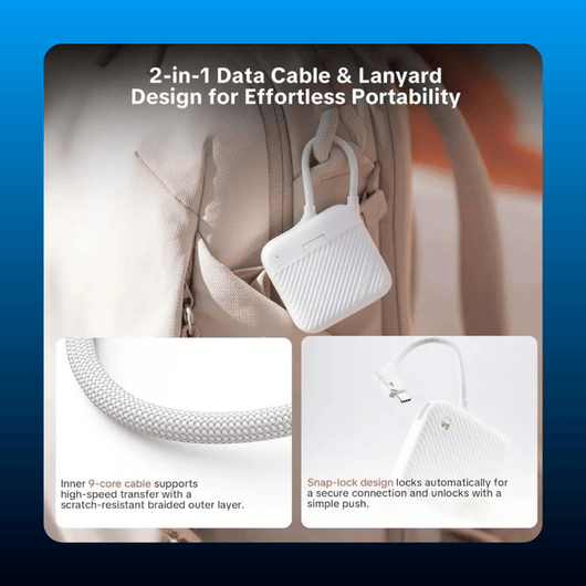 Mini 2-in-1 Memory Card Reader Case
