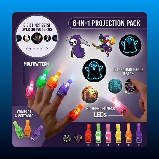 Glow Finger Light Toys for Kids