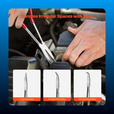 5-Piece Needle Nose Pliers Set