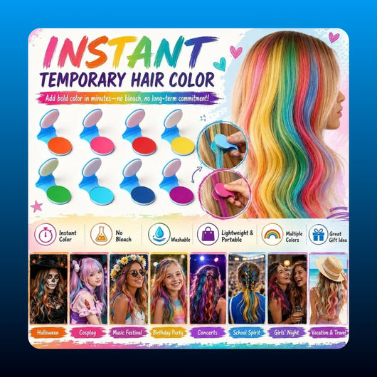 Temporary Hair Chalk Applicator (12 Pack)