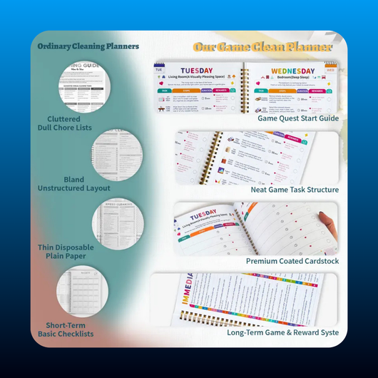ADHD Cleaning Planner