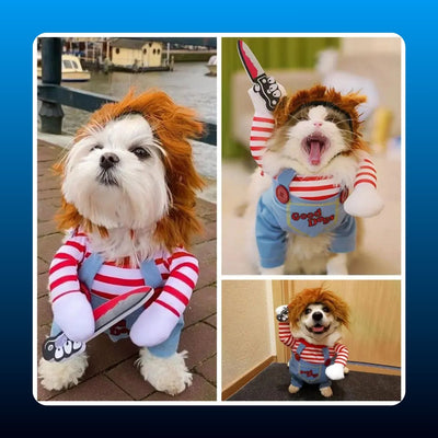 Killer Doll Pet Halloween Costume