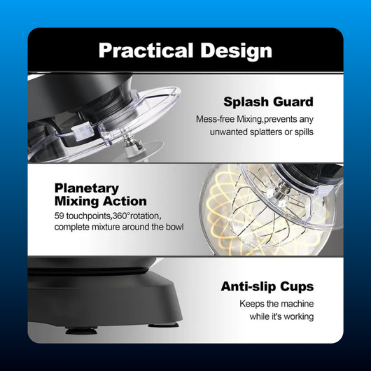 8.5 Quart Tilt Head Stand Mixer