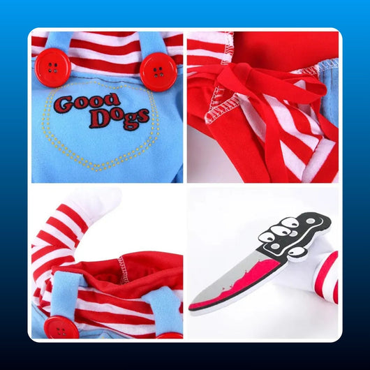 Killer Doll Pet Halloween Costume
