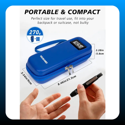 Insulin Cooler Travel Case with Temperature Display