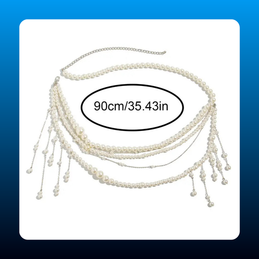 Shell and Starfish Layered Waist Chain