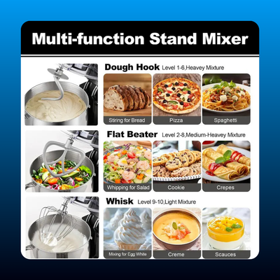 8.5 Quart Tilt Head Stand Mixer