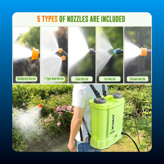 Battery Powered Backpack Garden Sprayer