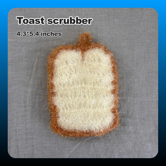 6pcs Scratch Free Hand Knitted Multipurpose Dish Scrubbers