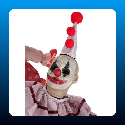 Animated Clown Carousel Prop