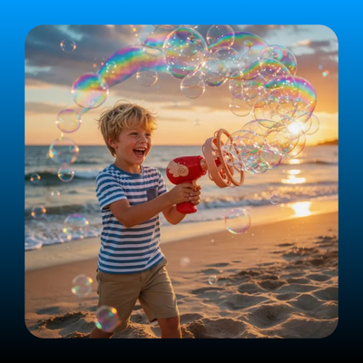 Bubble Machine Blower Toy