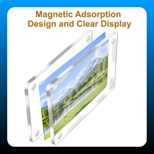 2-Pack Magnetic Car Photo Clips