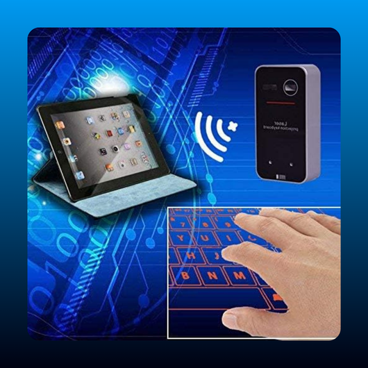 Bluetooth Wireless Laser Projection Keyboard