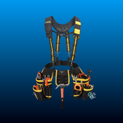 Magnetic Tool Belt Tool Belt Organizer With Suspenders Magnetic Tool Pouch