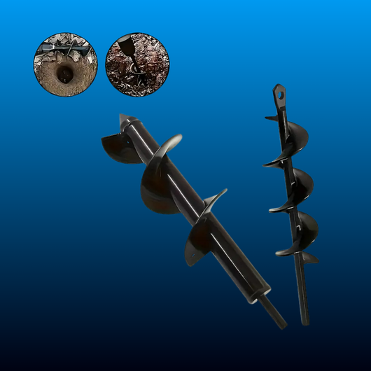 Durable Steel Spiral Garden Auger Drill Bit