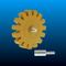 Rubber Eraser Wheel with Drill Adapter