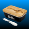 Butter Dish with Lid and Butter Curler Knife