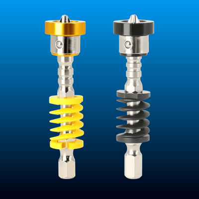 Magnetic Spring-Loaded Screwdriver Bit