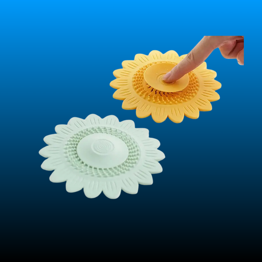 Flower Design Sink Drain Strainer (2 Pack)